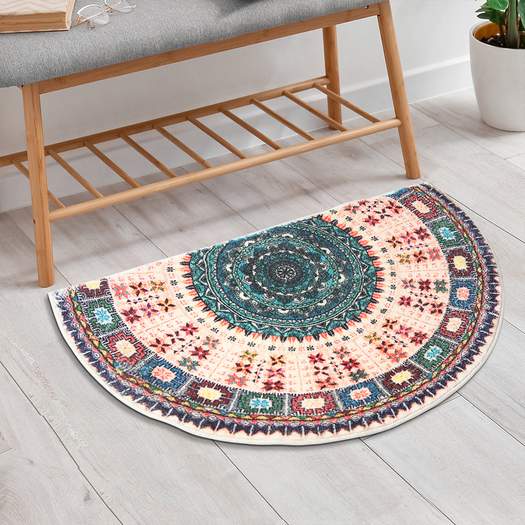 Marlow Door Mat Half Moon Semi-Circle Rug 60x90-2018816672164614150