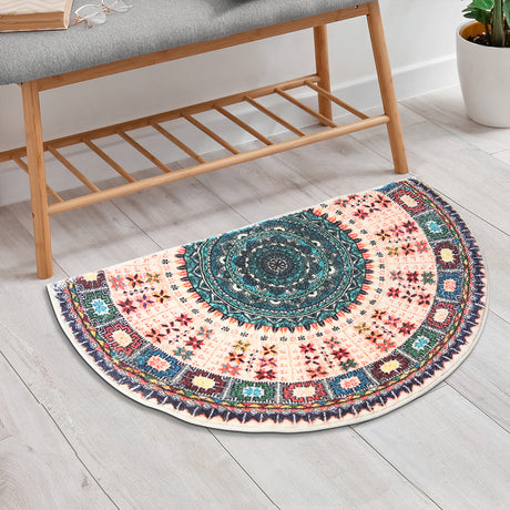 Marlow Door Mat Half Moon Semi-Circle Rug 60x90-2018816672164614150