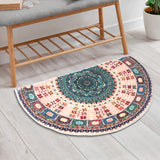 Marlow Door Mat Half Moon Semi-Circle Rug 60x90 - Rear View