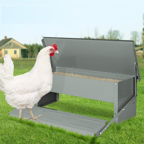 PaWz 10KG Auto Automatic Chicken Feeder-2006733139619221510