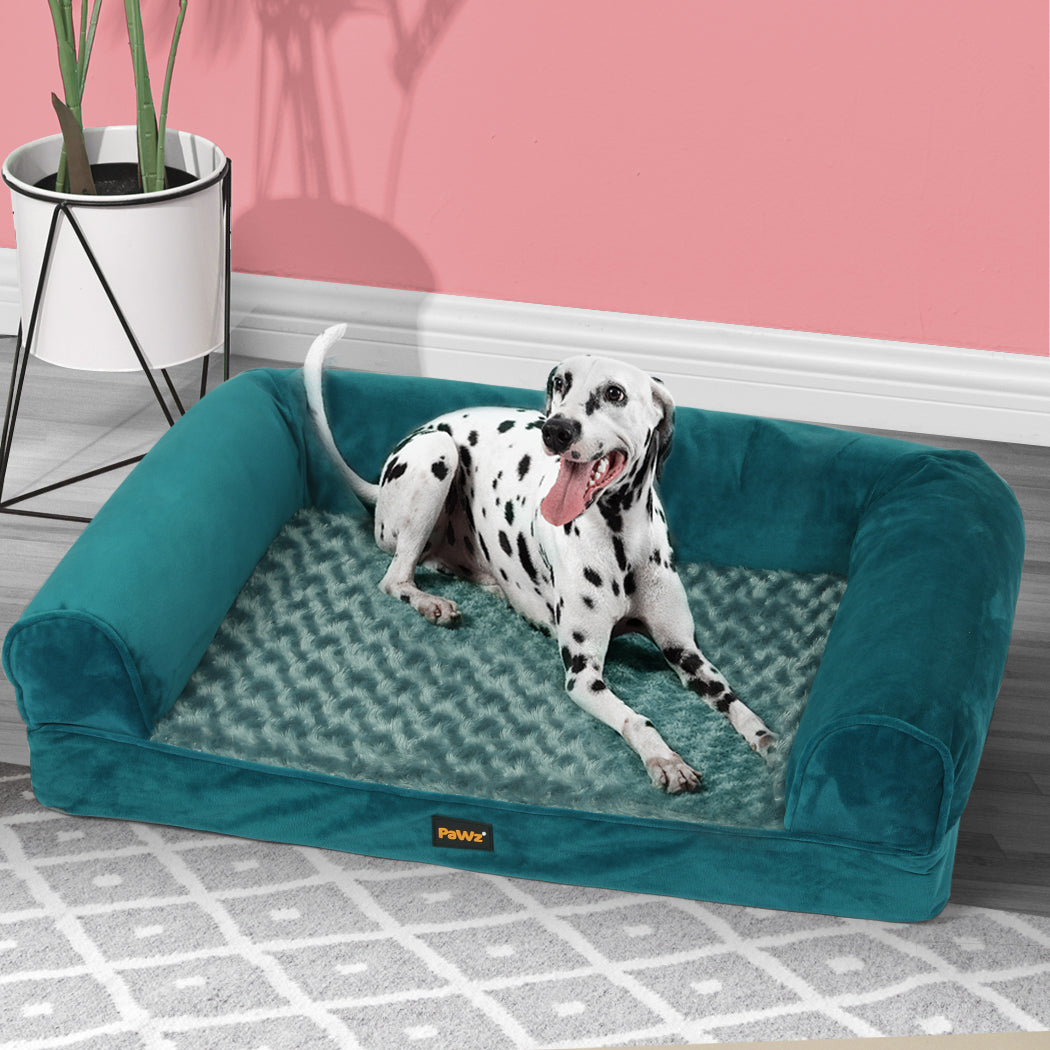 PaWz Pet Bed Sofa Dog Bedding Soft Warm XXL Blue XX-Large-2018816615600230406