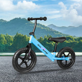 BoPeep Kids Balance Bike Ride On Toys Blue - Rear View