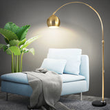 EMITTO Modern LED Floor Lamp Stand Reading Gold-2006733071726022662
