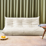 Levede 3 Seaters Floor Sofa Caterpillar Lounge - Rear View