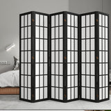Levede 6 Panel Room Divider 170cm Freestanding Screen - Rear View