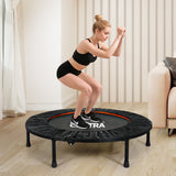 Centra 40 Inch Mini Trampoline Round Exercise Rebounder - Rear View