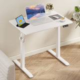 Levede Electric Standing Desk Height Adjustable 80cm - Rear View