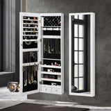 Levede Mirror Jewellery Cabinet LED-2006733194828845063