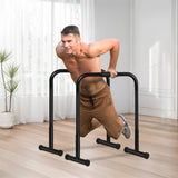 Centra Adjustable Parallel Dip Bar - Rear View