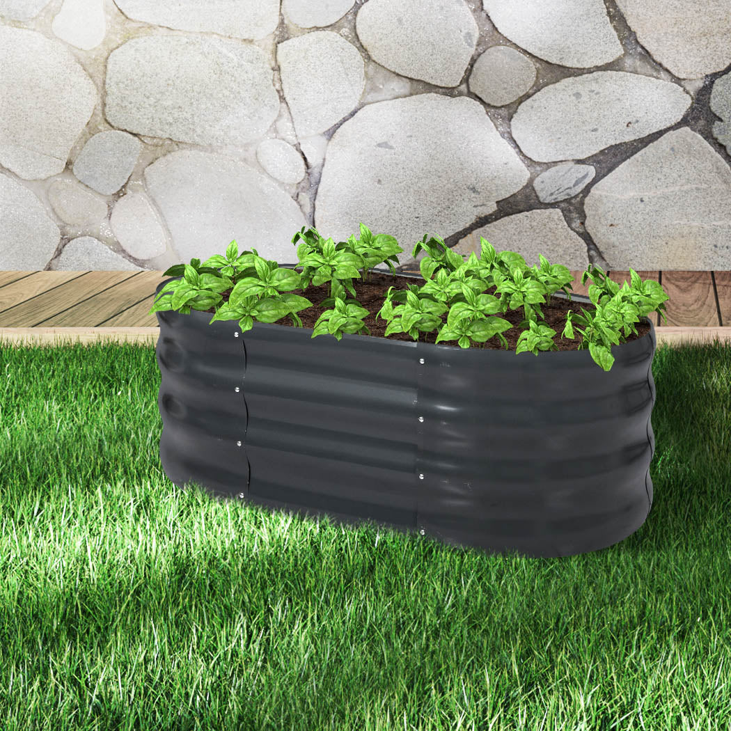 Lambu Garden Bed Planter Raised Coated 120x80x42cm-2006733165837815814