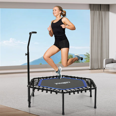 Centra 48" Mini Trampoline with Bungees-1954802484539166726