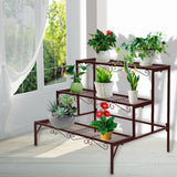 Levede Plant Stand 3 Tier Rectangle-2006732926087204870