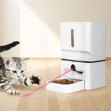 Pawz 2-in-1 Automatic Pet Feeder Wifi Camera Laser Toy-2006732708583182342