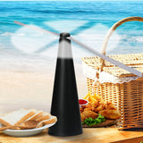 Lambu Fly Free Repellent Fan Trap Entertaining - Rear View