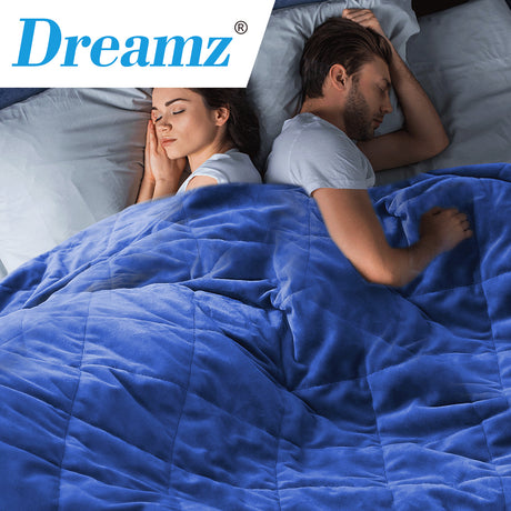 DreamZ Weighted Blanket Heavy Gravity Blue 9KGS-1954802939717619718