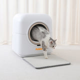 PaWz Smart Cat Litter Box Automatic - Rear View