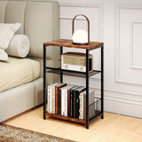 Levede Side Table 3-Tier Storage Shelf Modern Table-2011971113818656774