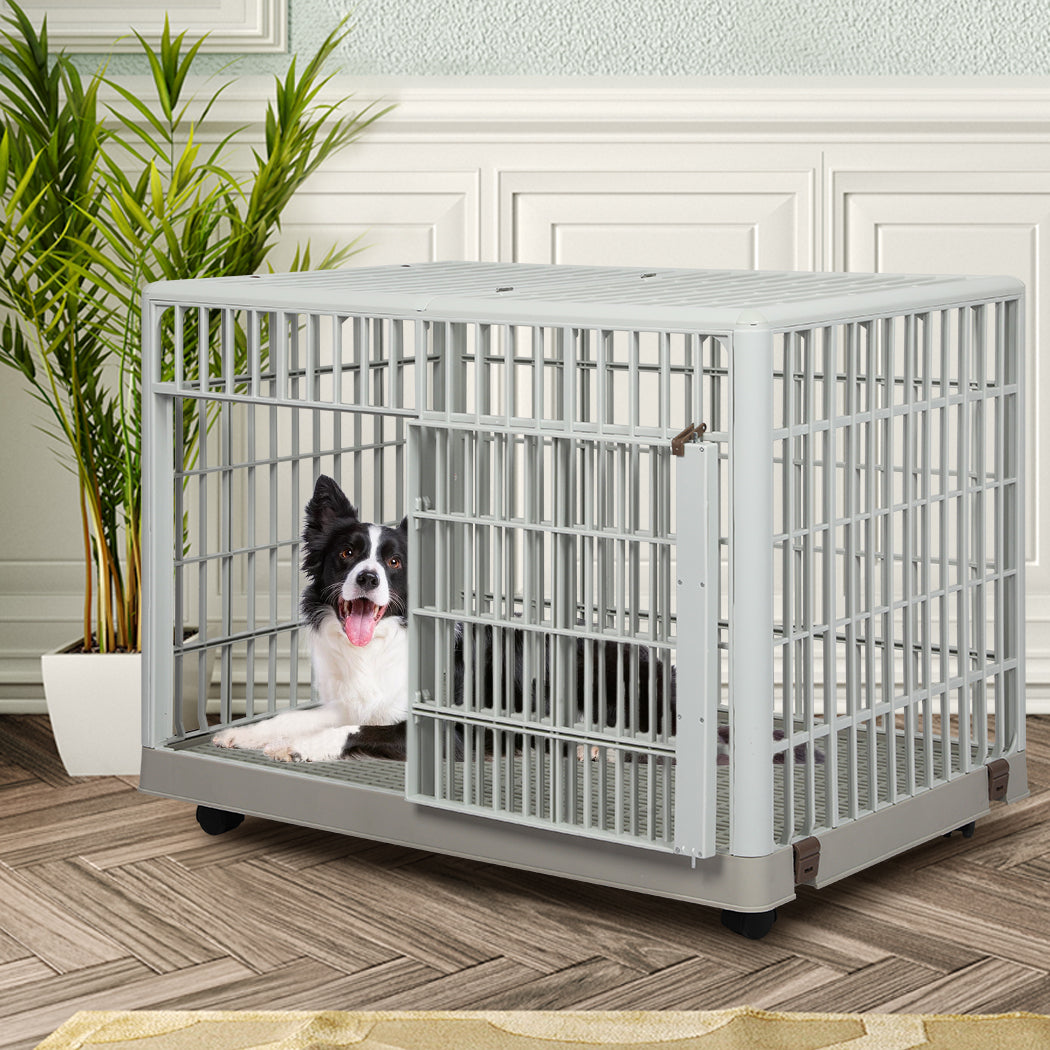 PaWz Dog Crate Pet Kennel Indoor Sturdy Large-2018816865366839302