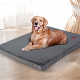 PaWz Pet Bed Foldable Dog Puppy Beds Grey Medium - Rear View