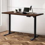 Levede Motorised Standing Desk Height 120cm Walnut 800x 1.5MM-2018816928059101190