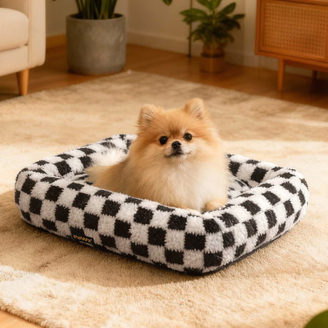 Pawz Dog Bed Calming Pet Plush Bed Soft Washable Bed-2011971122475700230