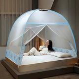 Dreamz Mosquito Bed Nets Foldable Canopy King-2018816681668907014