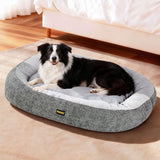 Pawz Pet Bed Washable Plush Orthopedic Soft Non Slip - Rear View