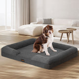 PaWz Memory Foam Pet Sofa Bed - Rear View