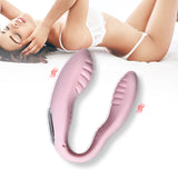 Urway Vibrator Double Shock Clitoris Pink - Rear View