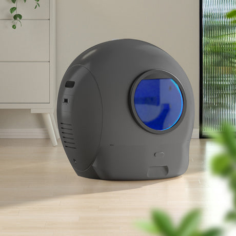Pawz Automatic Cat Litter Box Large Self-Cleaning Grey-2018816924925956102
