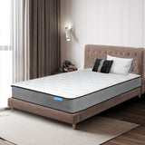 Dreamz Spring Mattress Pocket Bed Top Double - Rear View