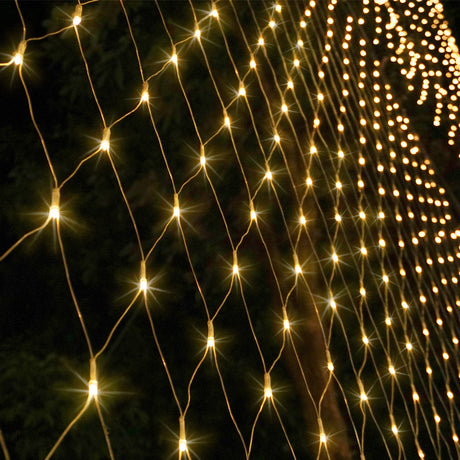 EMITTO 300LED Christmas Net Lights Mesh-1954803089500409862