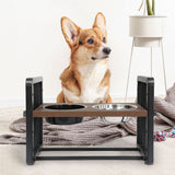 PaWz Adjustable Height Pet Feeder Elevated Medium-2018816712677396486