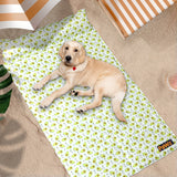 PaWz Pet Cooling Mat Cat Dog Gel Non-Toxic X-Large - Rear View