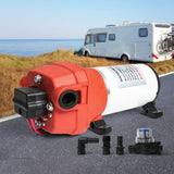 Caravan Water Pump 40PSI Pressure 12V - Rear View