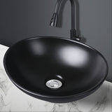 Dutxa Ceramic Basin Bathroom Sinks Hand - Rear View