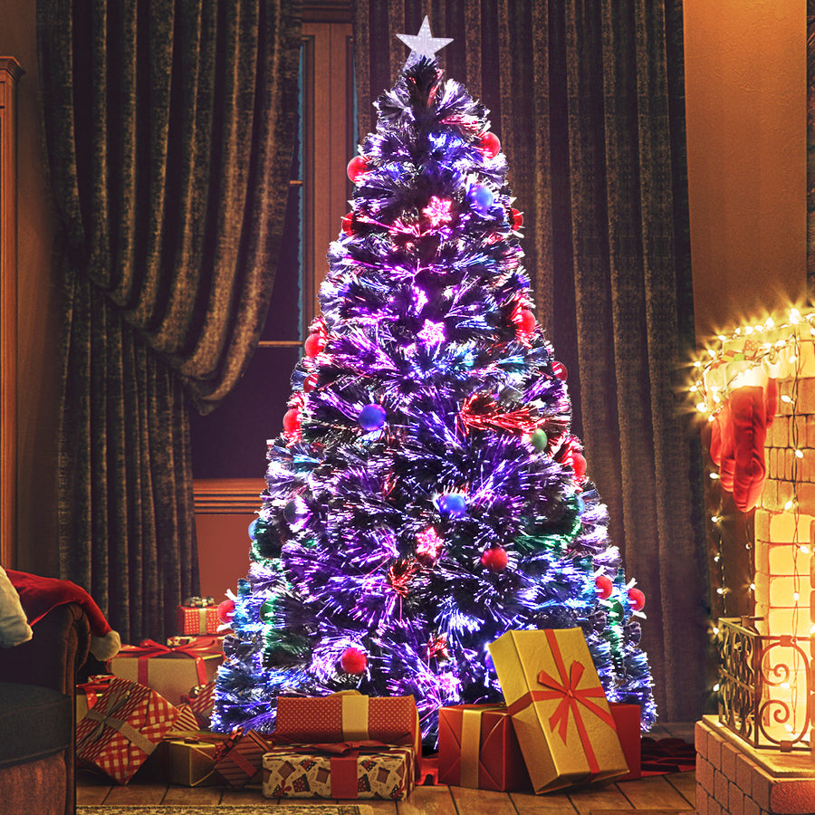 SANTACO Christmas Tree Fibre Optic with 1.5 Meter-2018816849055191046
