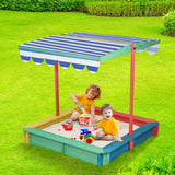 Bopeep Kids Wooden Sandbox 120X120CM-2006732871573835782