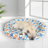 PaWz Pet Cool Gel Mat Cat Bed Dog Bolster L Large - Rear View