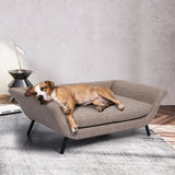 PaWz Pet Sofa Bed Raised Elevated Soft - Rear View