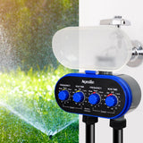 Lambu Water Tap Timer Irrigation Automatic - Rear View