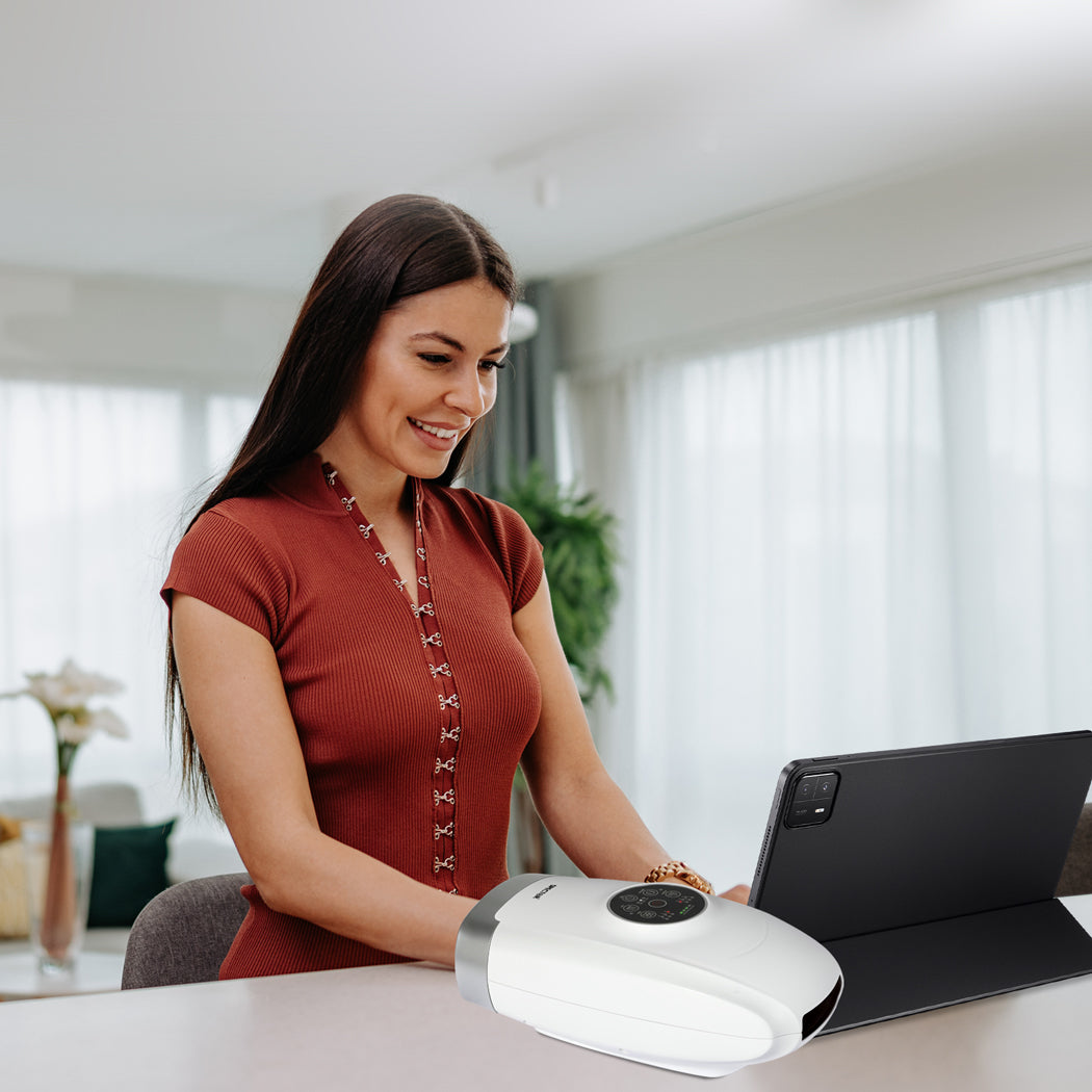 Spector Electric Hand Massager With Heat Air Compression-1954802464540725254