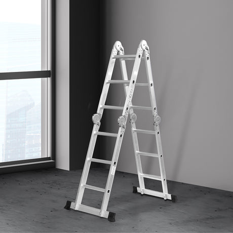Traderight Multi Purpose Ladder Aluminium-2006733177204379654