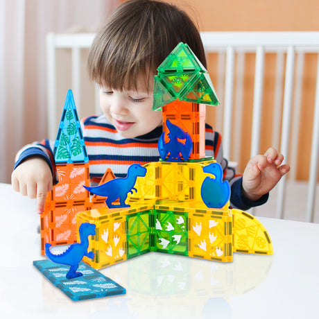 Bopeep Kids Magnetic Tiles Blocks-2018816699511476230