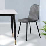 Levede 8x Dining Chairs Kitchen Eames-2006732724475400198