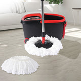Cleanflo Spin Mop Bucket Set 360? Degree Black - Rear View