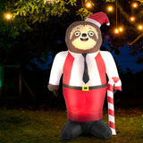 Santaco Christmas Inflatable Sloth 1.8M-2018816794214666246
