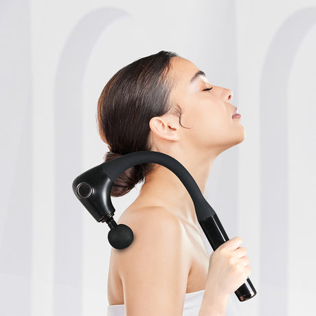 Spector Extended Handle Massage Gun Black-1954802464712691718