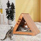 PaWz Cat Scratcher Scratching Board - Rear View