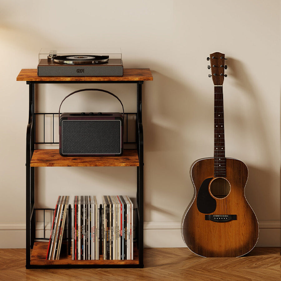 Levede Side Table 3-Tier Storage Shelf Modern Table-2011971114334556166